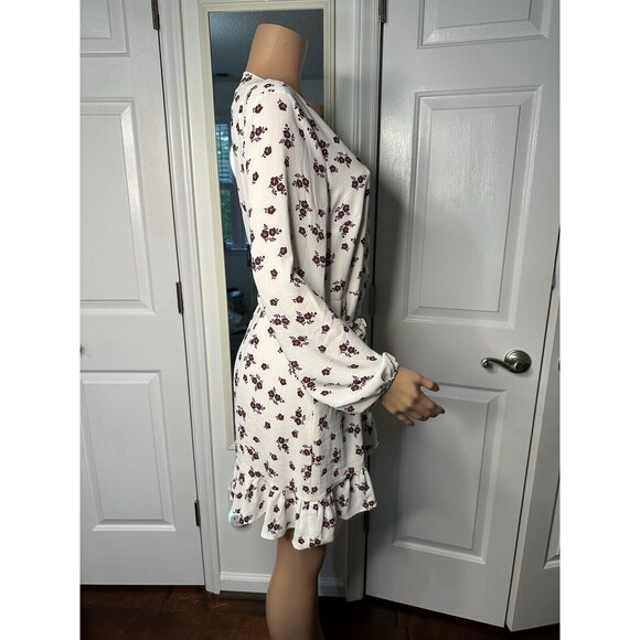 NWT Revolve 1. State Floral Wrap Dress size 10 - Picture 6 of 8